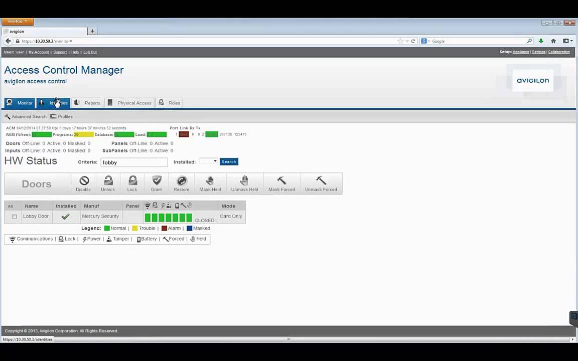 Avigilon - Access Control Manager ACM Overview