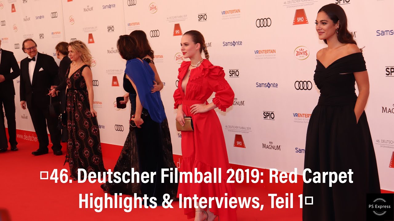 46. Deutscher Filmball 2019: Red Carpet Highlights & Interviews, Teil 1