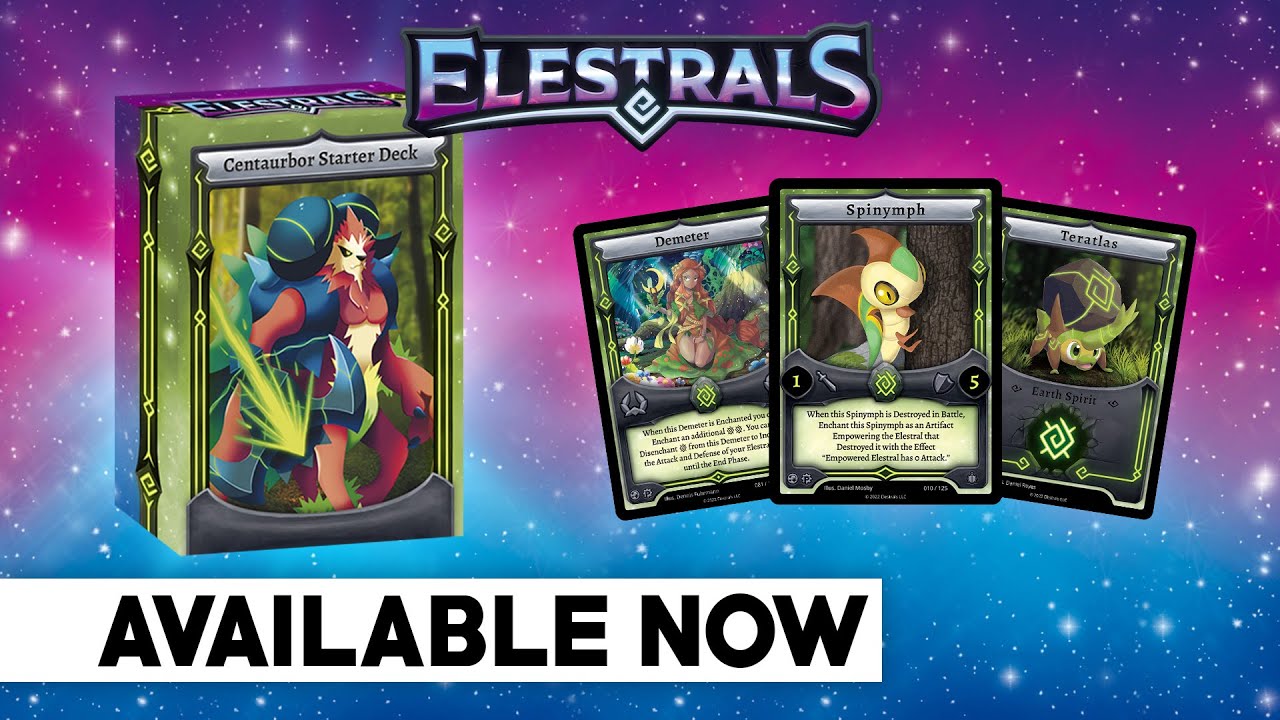 Elestrals CENTAURBOR Starter Deck! Earth Deck Breakdown!
