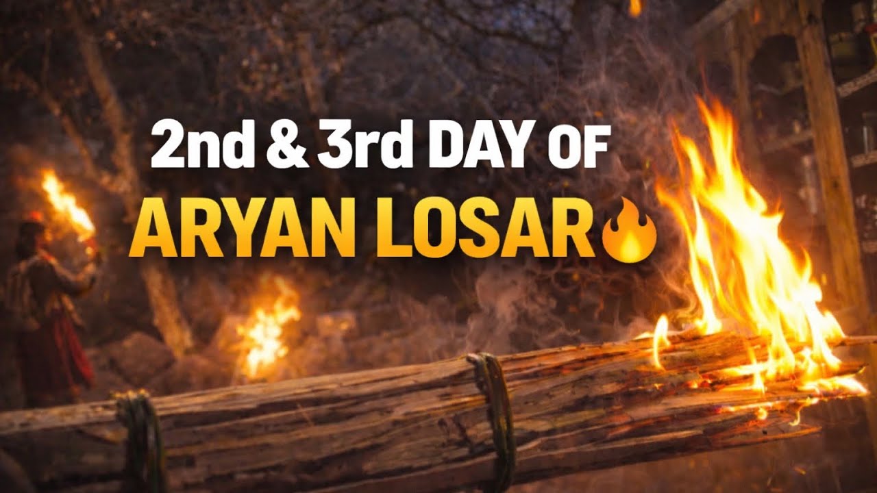 Day 2nd and 3rd of Aryan losar ...🥰#ladakhivlogger #viralvideo #vlog #enjoyment #supportmychannel🙏❤️
