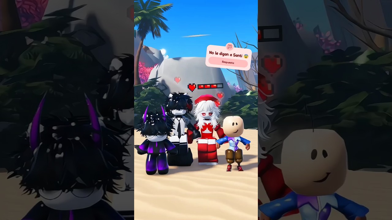 Hablemos de otra cosa, no le digan a Santi 😨 @SoyNabi #roblox #robloxtrend #celynnei #soynabi