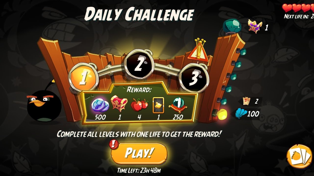Dally Challenge. Angry Birds 2 (AB2) 30/01/2026 Angry Birds 2 Dally Challenge gameplay 