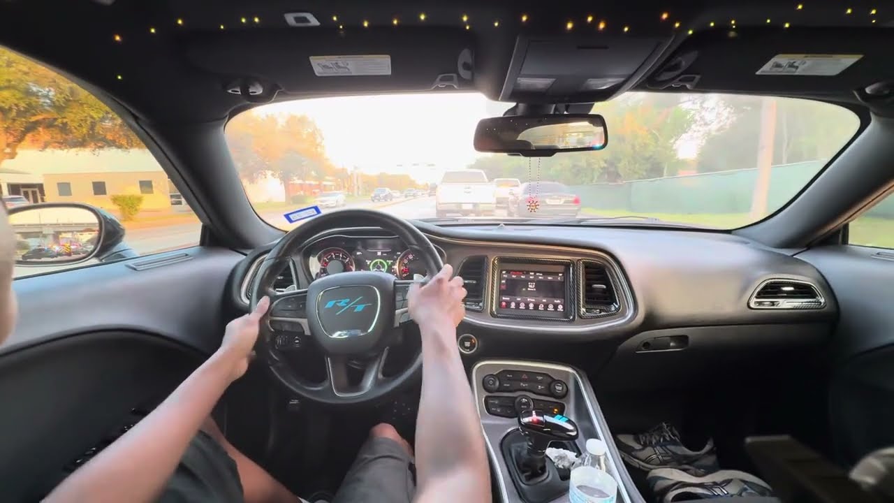 Challenger Rt Pov drive sports mode ( no talking ) 