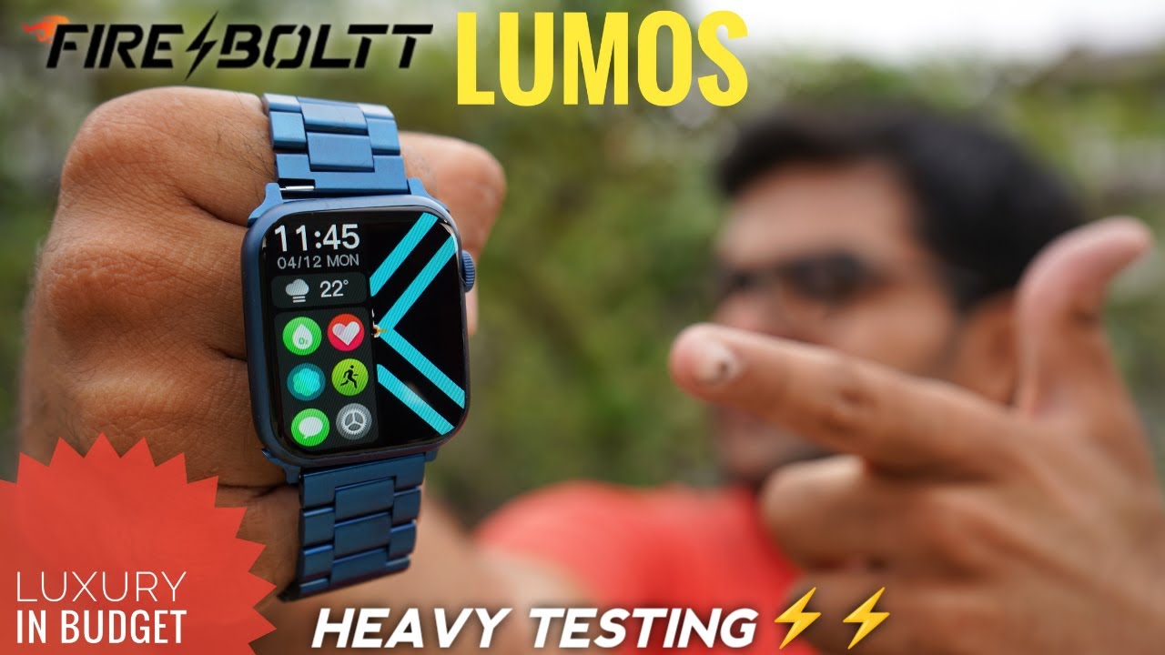 Fire-Boltt Lumos Smartwatch Just at 1,499 🔥🔥 Budget Luxury Smartwatch ⚡⚡