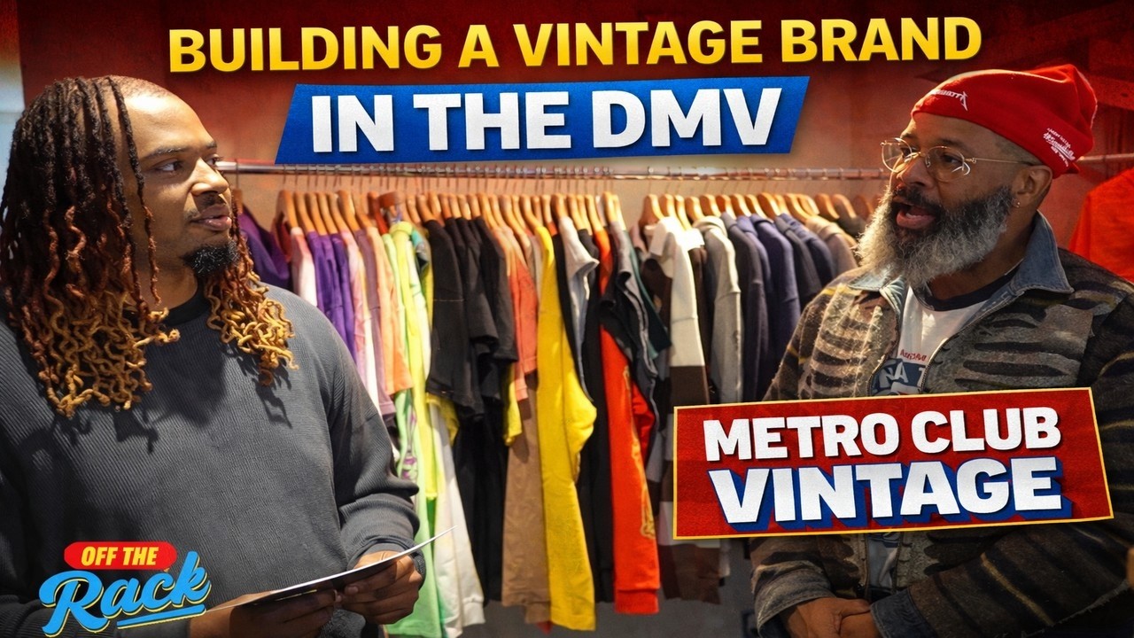 How Omar Built Metro Club Vintage & Curates DMV Culture | Off the Rack Ep. 3