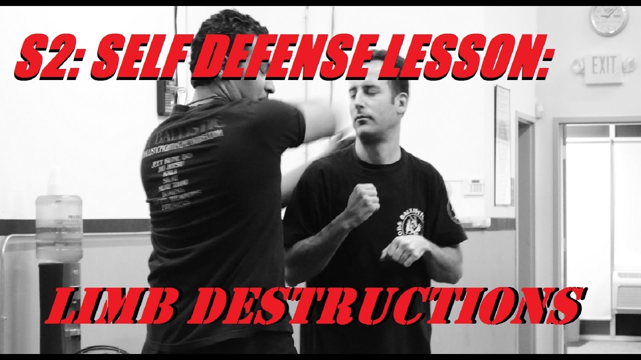 Self Defense Lesson: Limb Destruction #1: The Gunteng