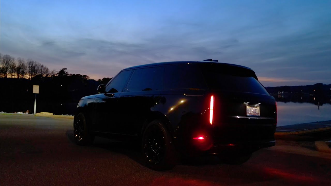 Cinematic Sunset Drone Video, 2023 Range Rover First Edition  LWB (Long Wheel Base)
