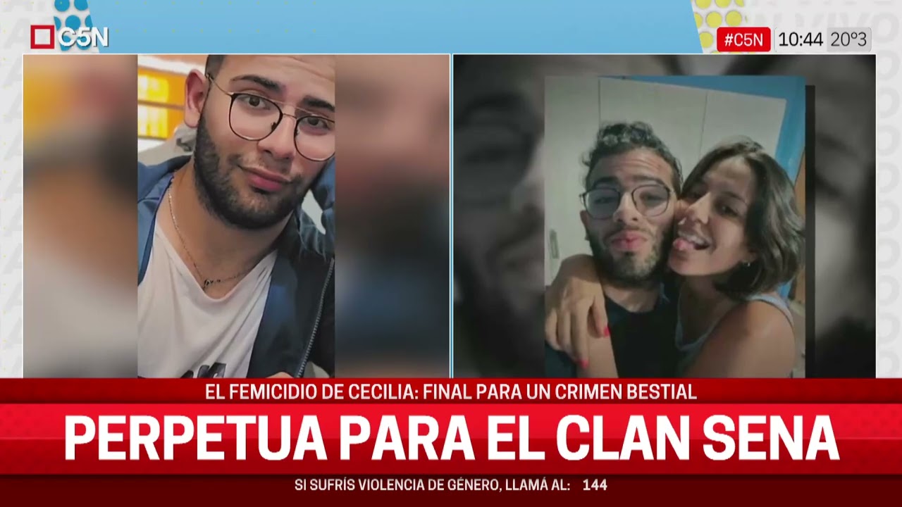 PERPETUA para el CLAN SENA por el FEMICIDIO de CECILIA STRZYZOWSKI