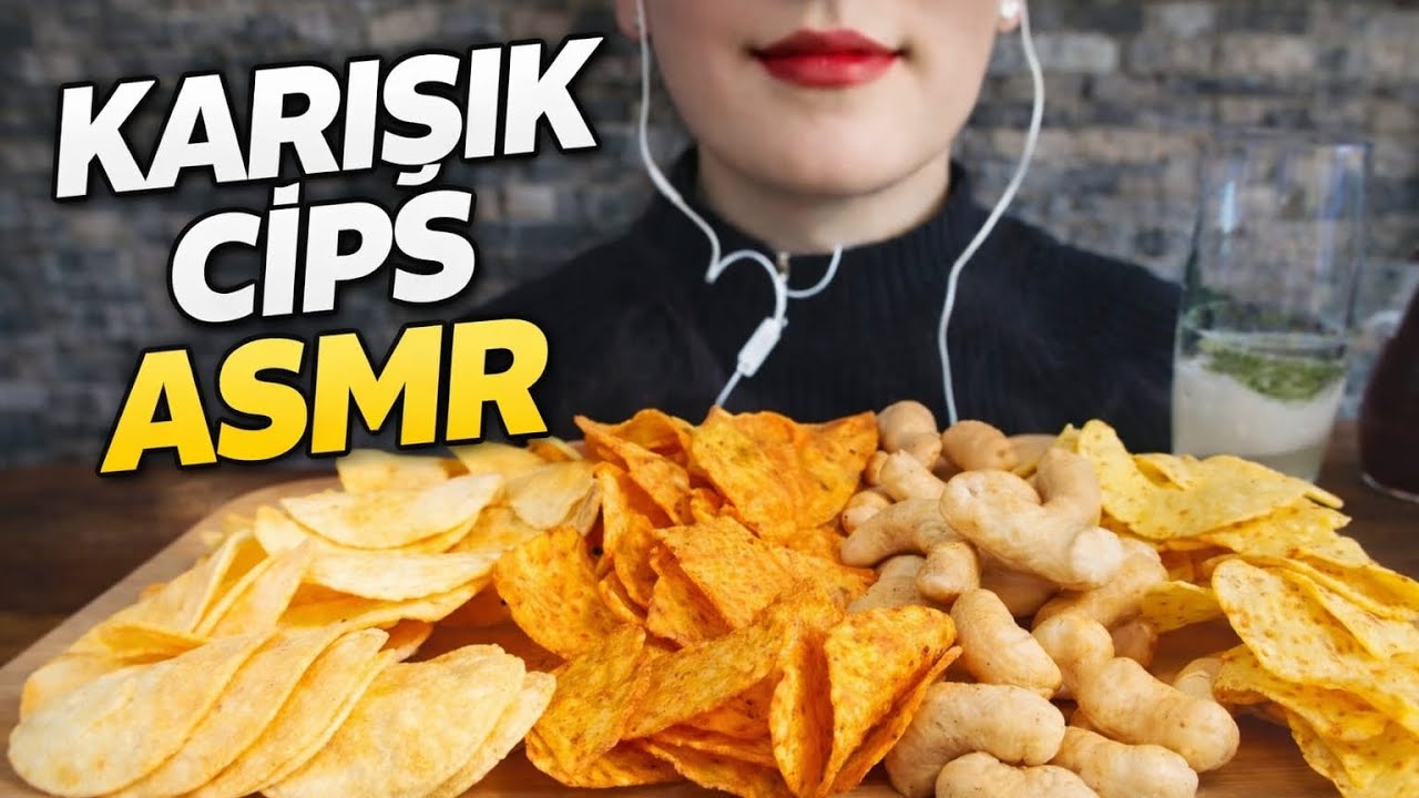 Karışık Cips ASMR |Çıtır Çıtır Sesler |Eatline ASMR
