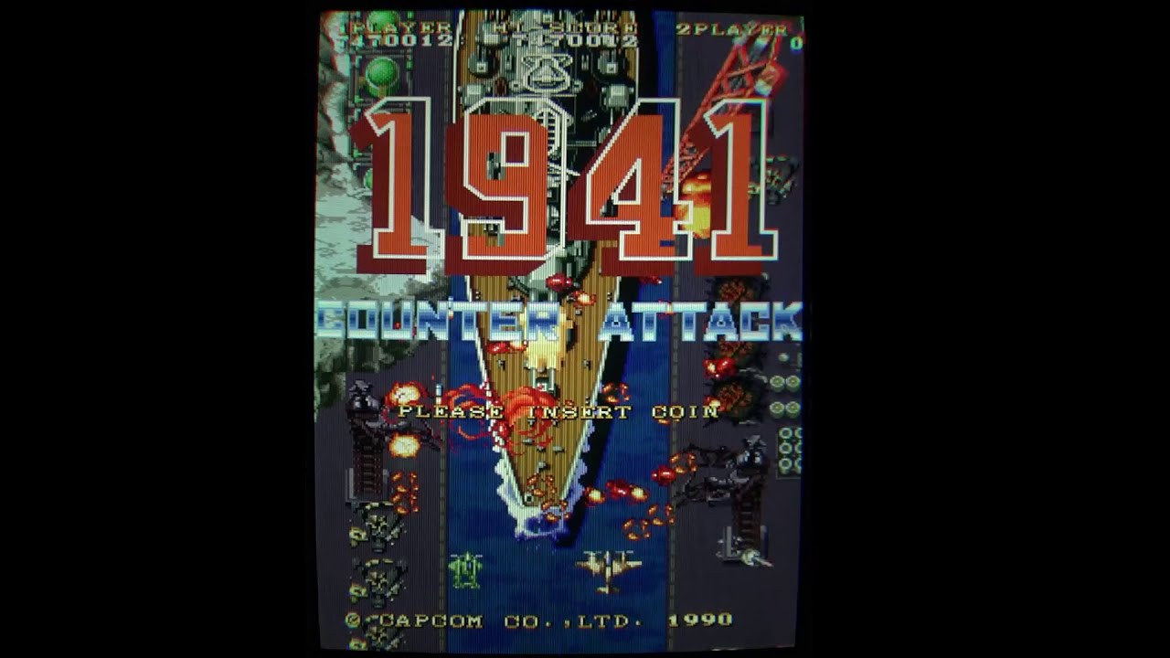 1941: Counter Attack (Capcom, 1990) Arcade Videospiel