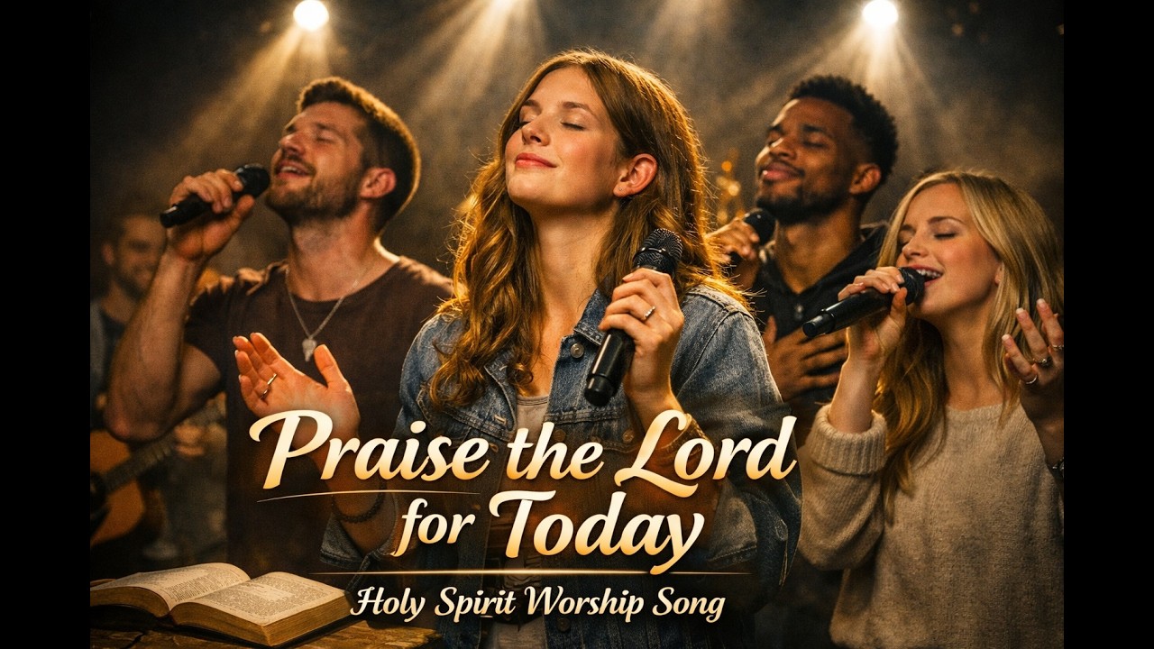 Praise the Lord for Today | Holy Spirit Worship Song of Trust & Joy
