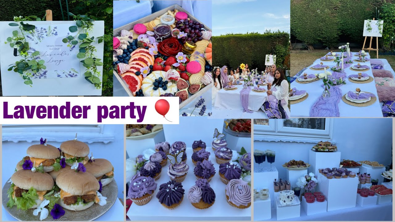 Lavender party @zaraalikhondoker 