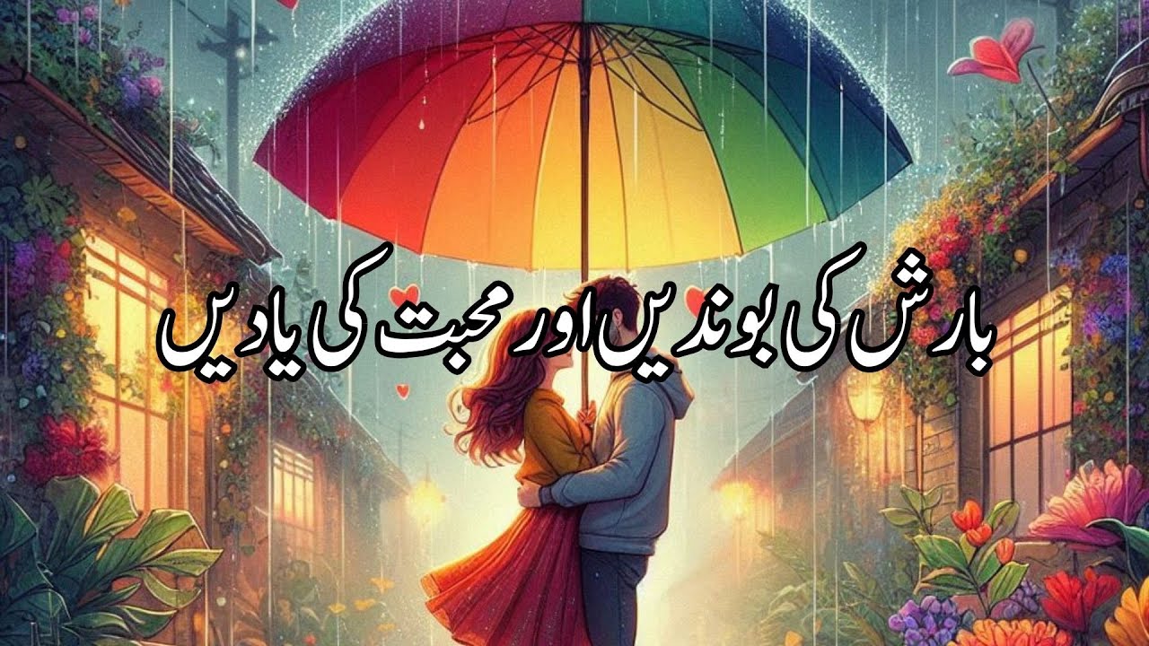 Barish  Status 💦 Sad  Poetry🥀 Urdu shayari❤️WhatsApp status💞 #youtubevideo #love #poetry #viralvideo