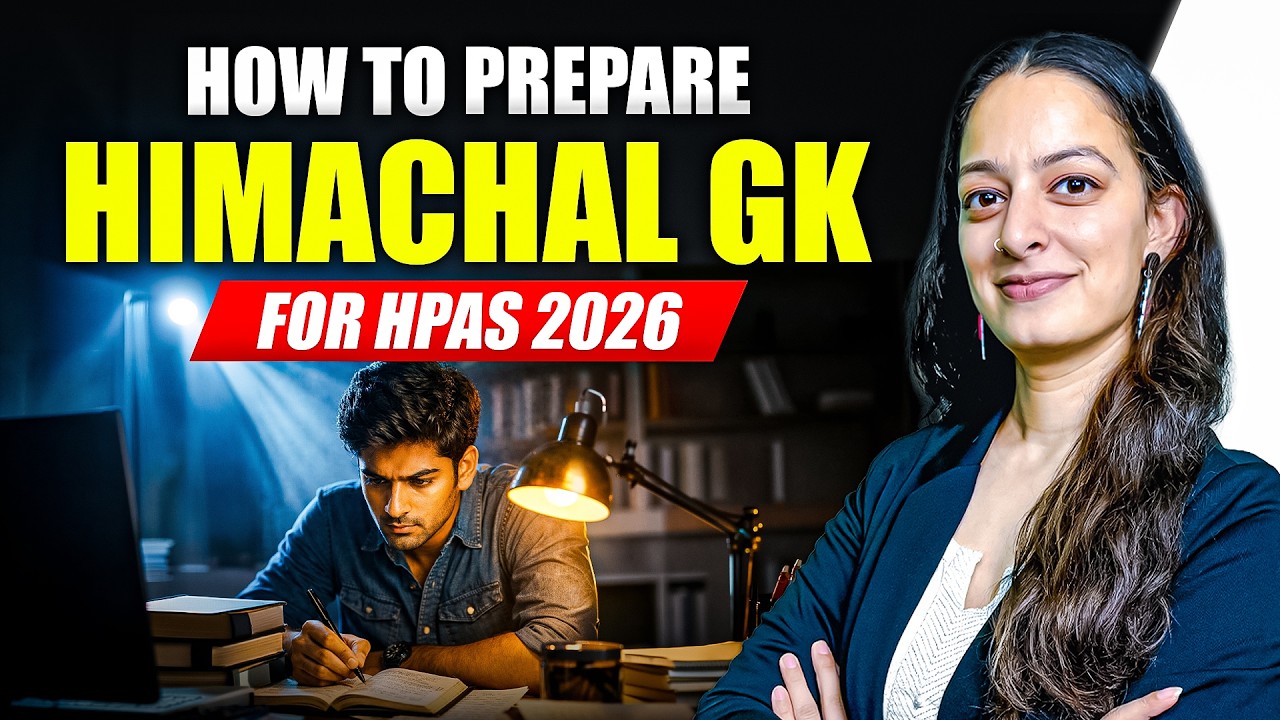 How to Prepare Himachal GK for HPAS 2026  | Complete Strategy