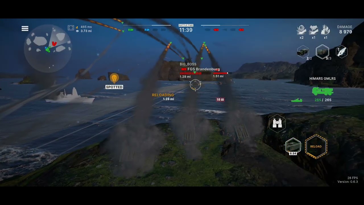 Warship Mobiles: RFS Mordoviya 10th battle against enemies 
