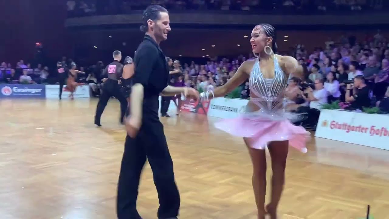 CHA-CHA 😍 WDSF WORLD CHAMPIONS- Charles-Guillaume Schmitt & Elena Salikhova (FRA) GRANDSLAM GOC 2024