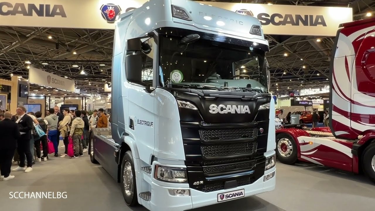 Scania 40R Electric Tractor Truck A4X2NA - (2024)  Walkaround - Solutrance 2023 Lyon