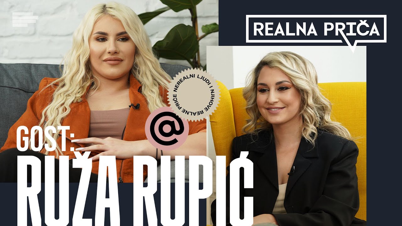 RUŽA RUPIĆ: Pevačice me mrze jer misle da ću da im otmem posao! | REALNA PRIČA | EP35