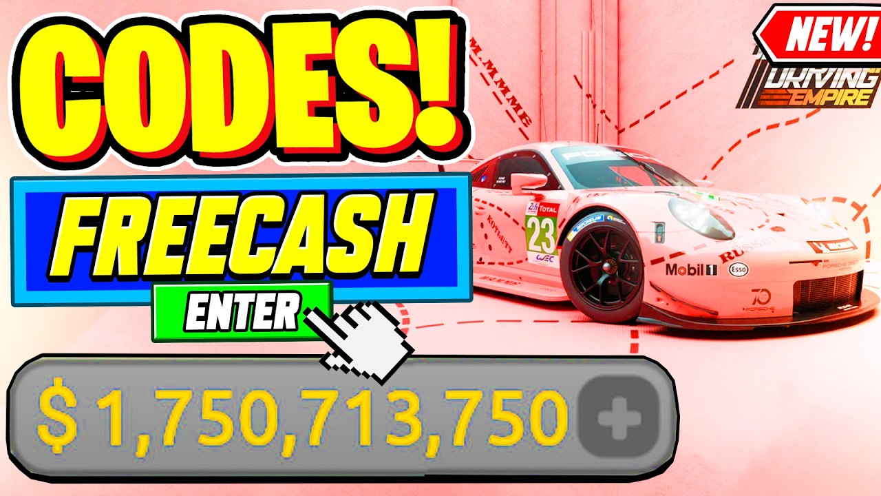 ⚠️Новые⚠️ ВСЕ РАБОЧИЕ КОДЫ ОБНОВЛЕНИЯ для Driving Empire 2026 &mdash; Коды Roblox Driving Empire на авг...