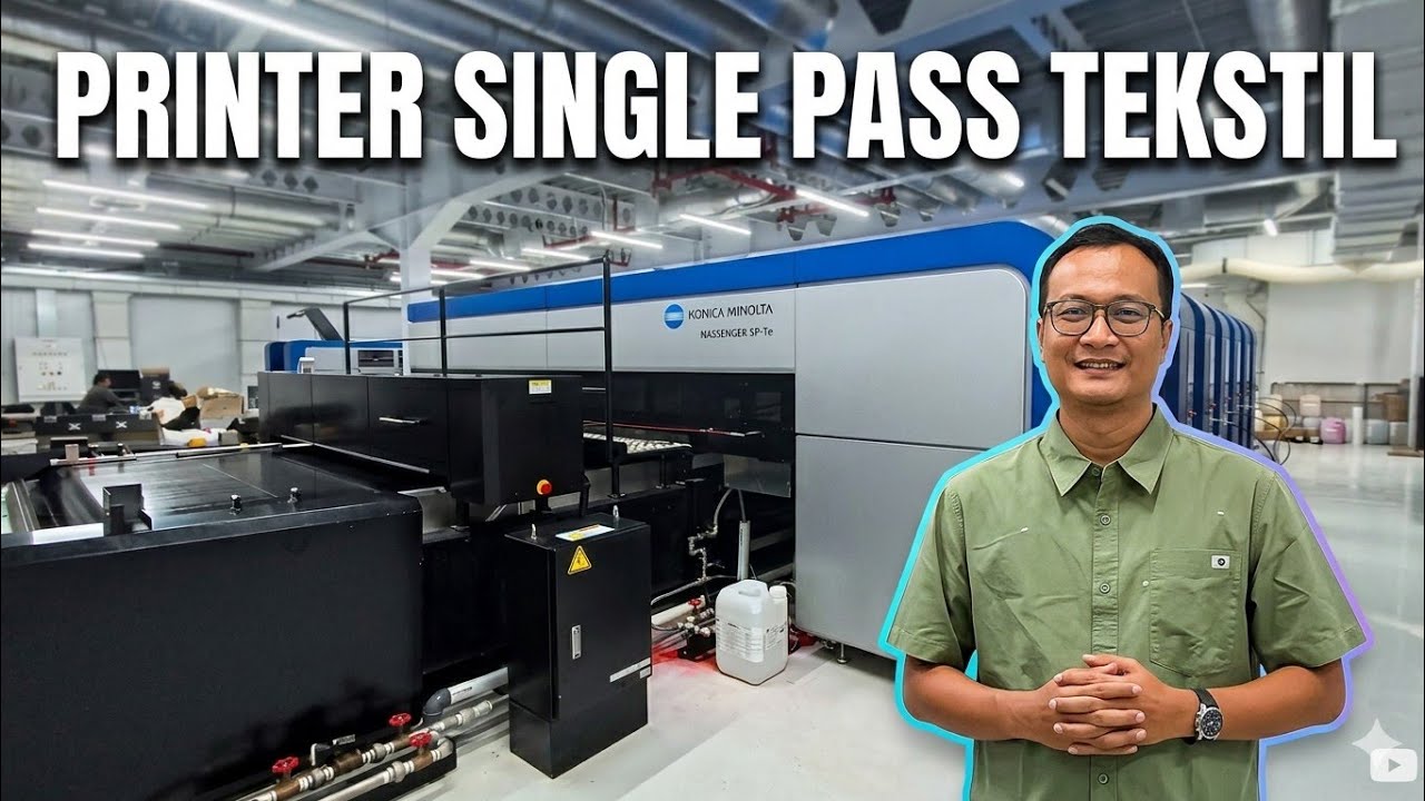 Test Printer Textile 1 Jam Dengan Output 4000 meter !!! NASSENGER SP-1e New Generation 