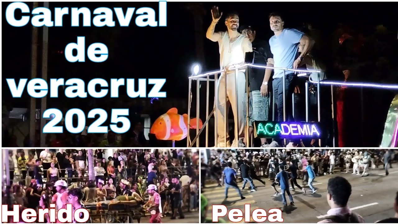 Carnaval de veracruz 2025 último desfile🎊🎭🎶