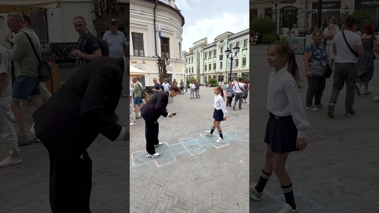 SHUFFLE DANCE GAME 😱🔥🔥 LITTLE GIRL TUZELITY 😎⭐️