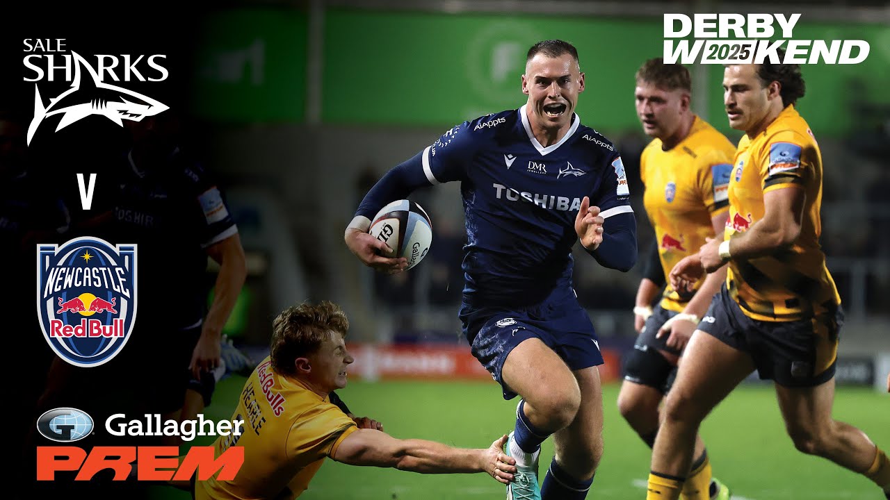 HIGHLIGHTS & REACTION: Sale Sharks v Newcastle Red Bulls | BATTLE OF THE NORTH | Gallagher PREM