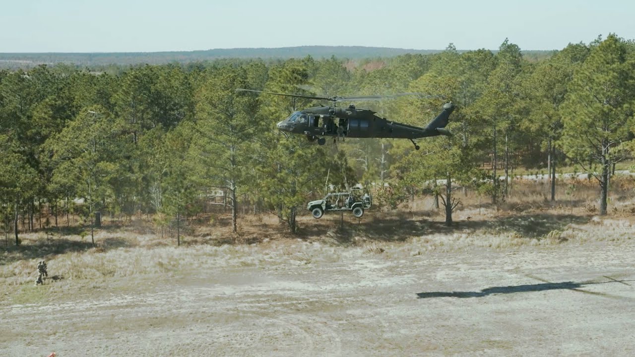 Brave U.S. Troops Execute Daring Black Hawk Evacuation Missions