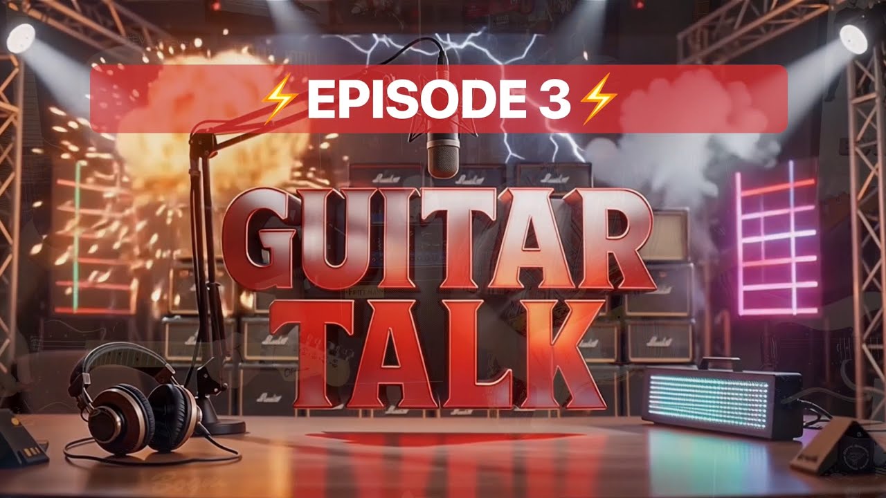 Guitar Talk – Episode 3 | Influences, Inspiration & the Journey as Working Guitarists