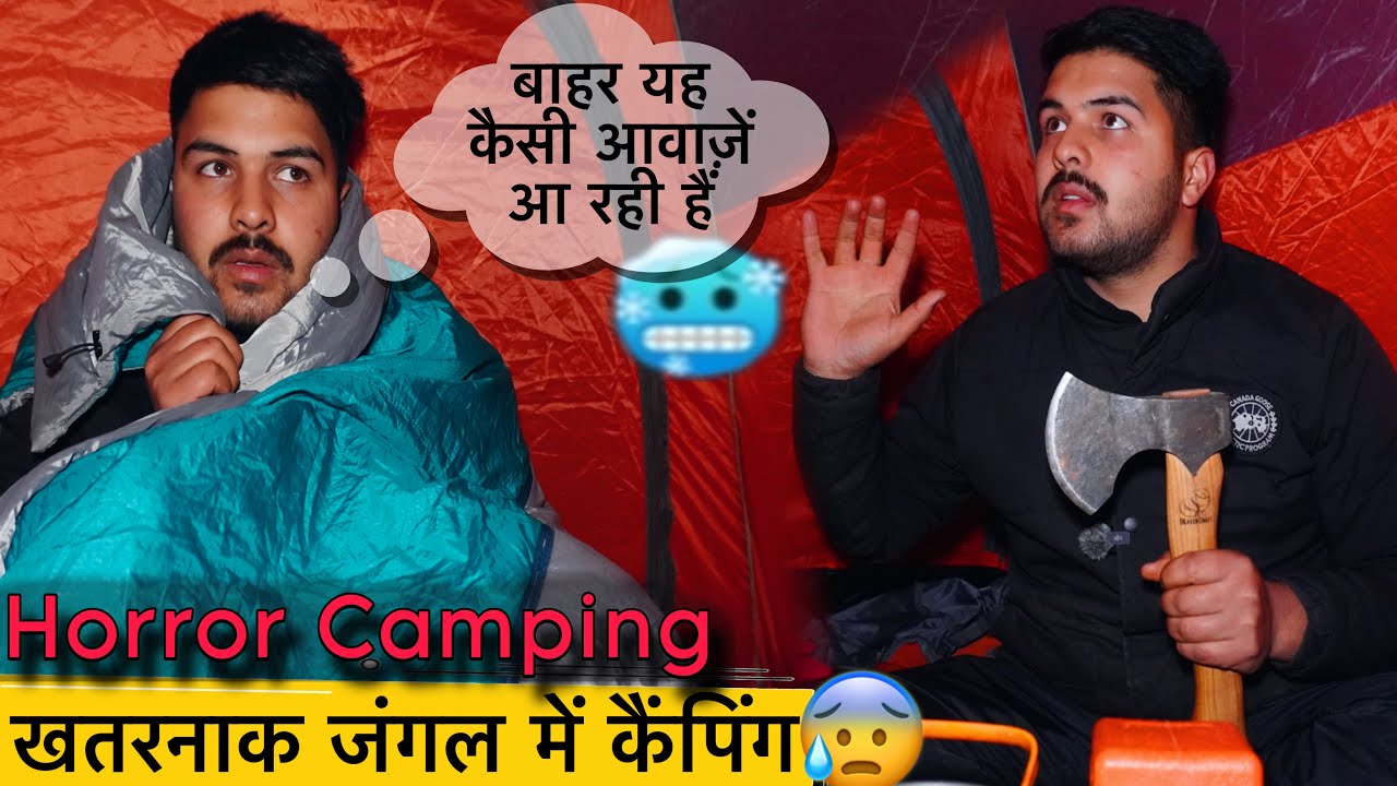 Solo Winter Night Camping In Abandoned Forest | Solo Camping Gone Wrong | Minus Temp. | Camping Trip