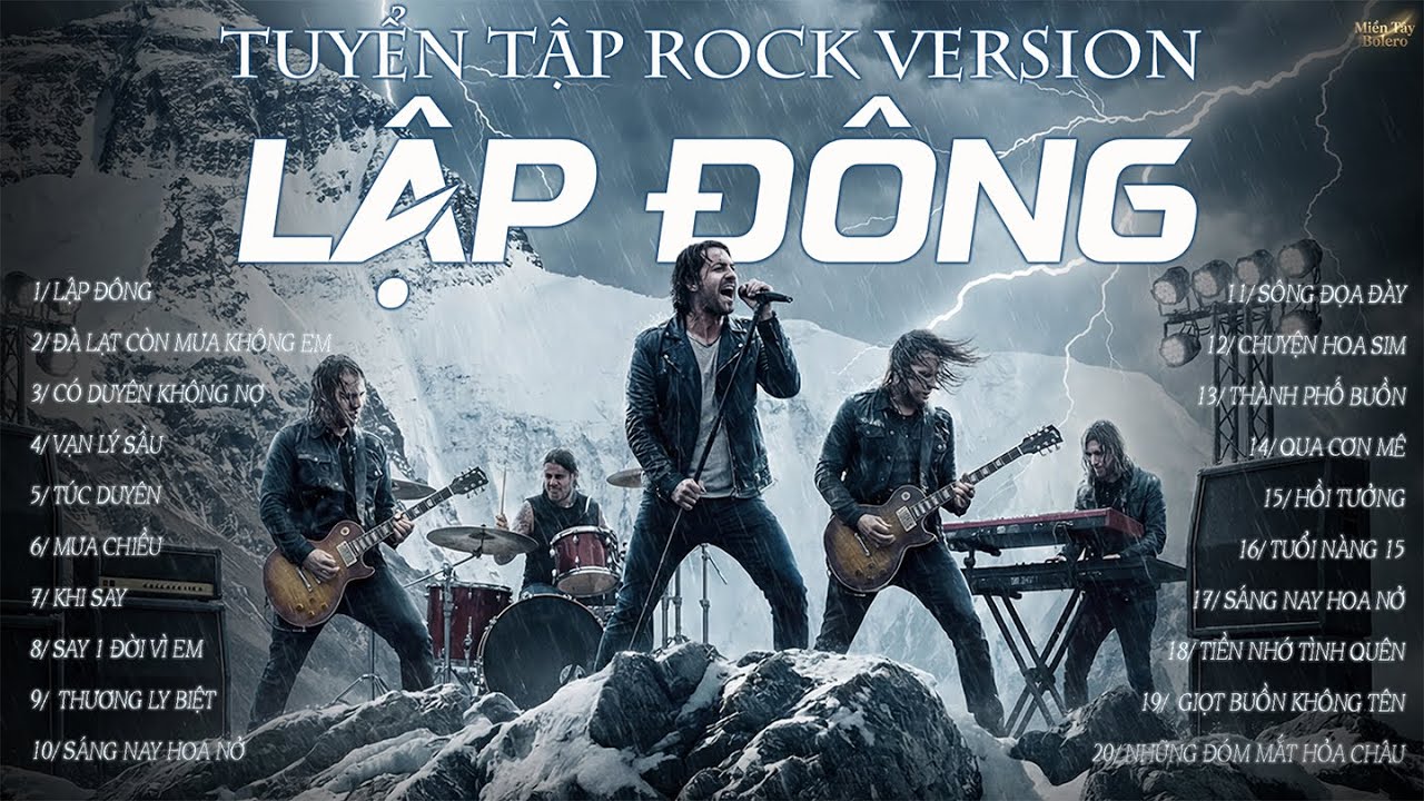 Nghe Là Nghiện | LẬP ĐÔNG - ROCK VERSIONS | RÔ TI -Trời vội làm gió lập đông lá kia thay màu ...