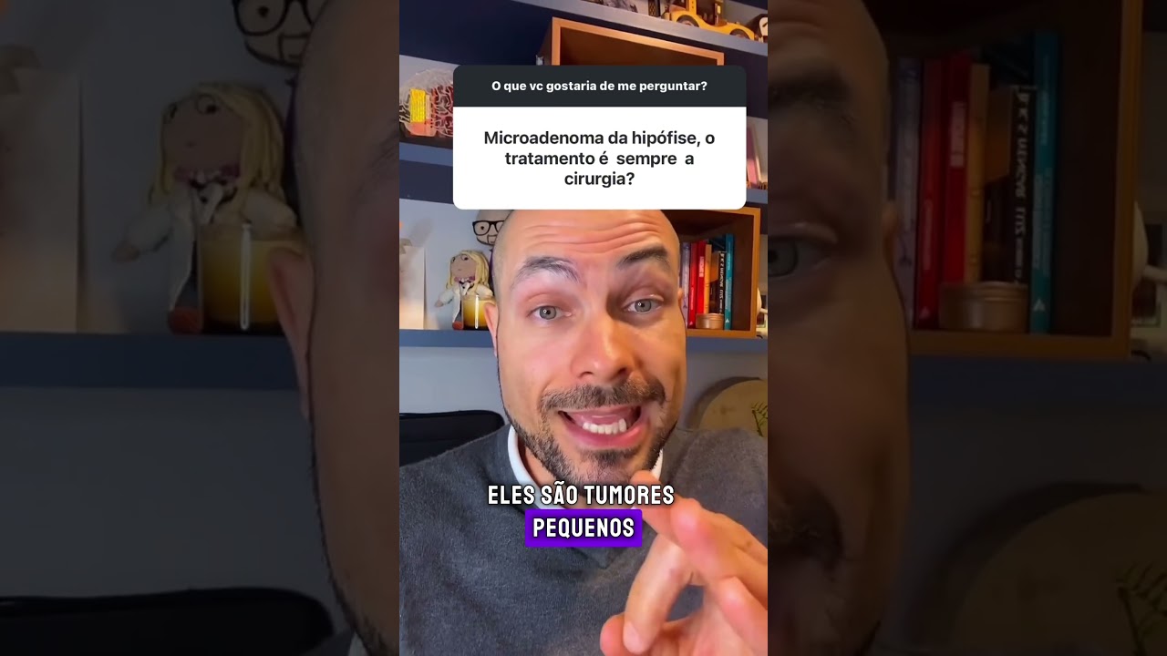 Microadenoma sempre &eacute; cir&uacute;rgico? #neurocirurgia #medicina #medicos #saude