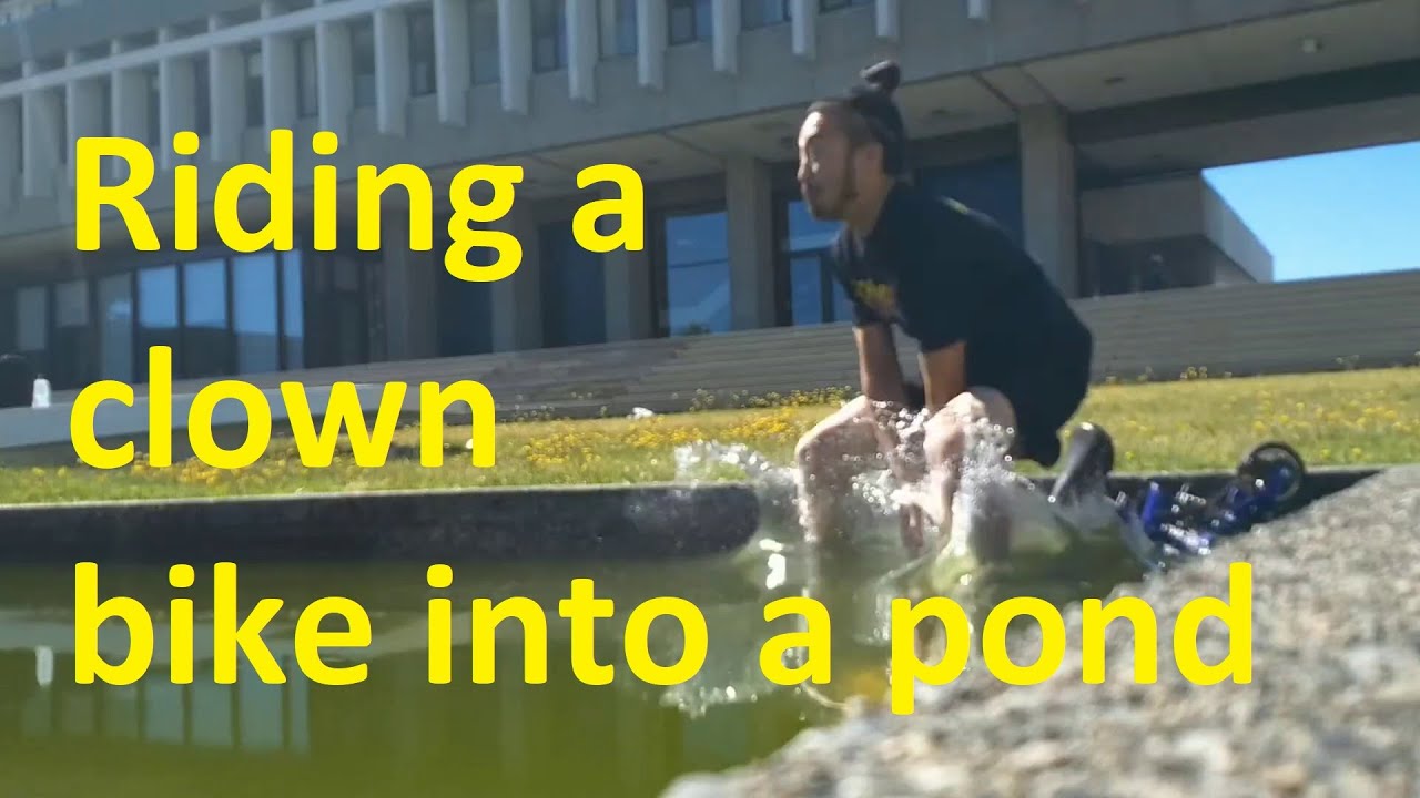 SFU Pond Plunge (aka Ride for Refuge Kinbrace antics)