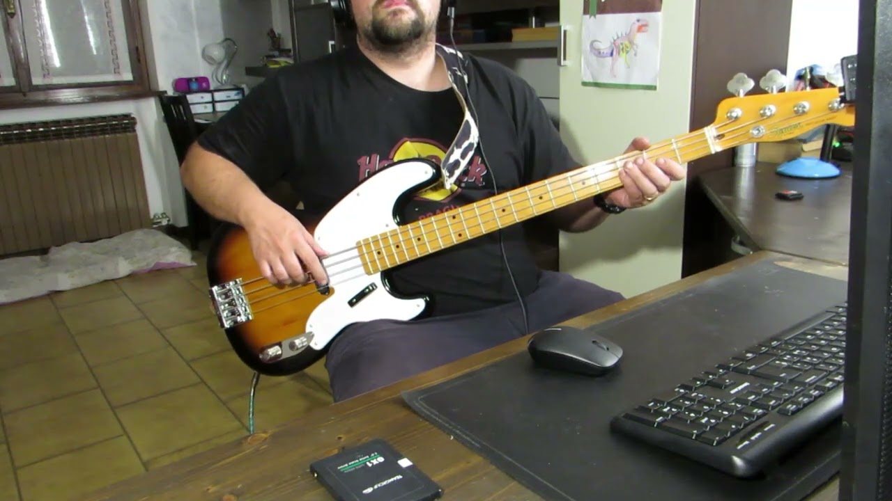 Come potete giudicar / Nomadi  Bass cover by Silvio