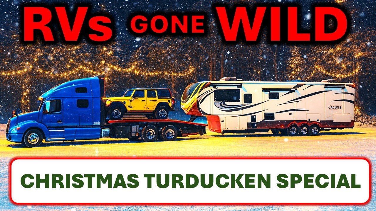 RVs Gone Wild: Xmas Turducken 2025 Special | More Crazy Trailers & Double Up'd RVs #rvfail #rvfail