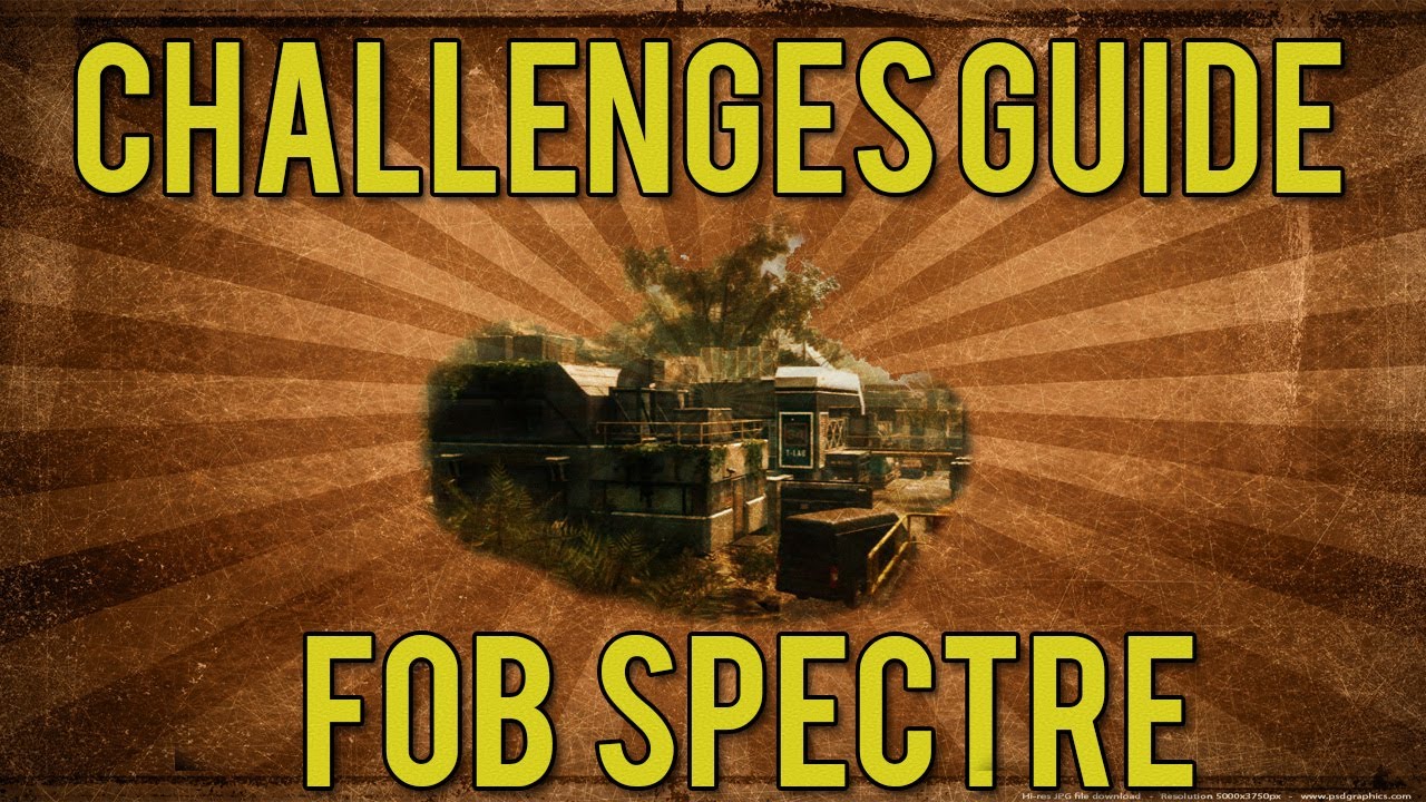 Black Ops 2: FOB Spectre Challenges Guide
