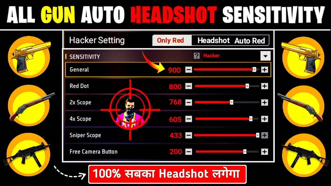Free Fire Max Headshot Setting After Update 2026⚡Best Sensitivity Settings ⚙️| Sensitivity Setting