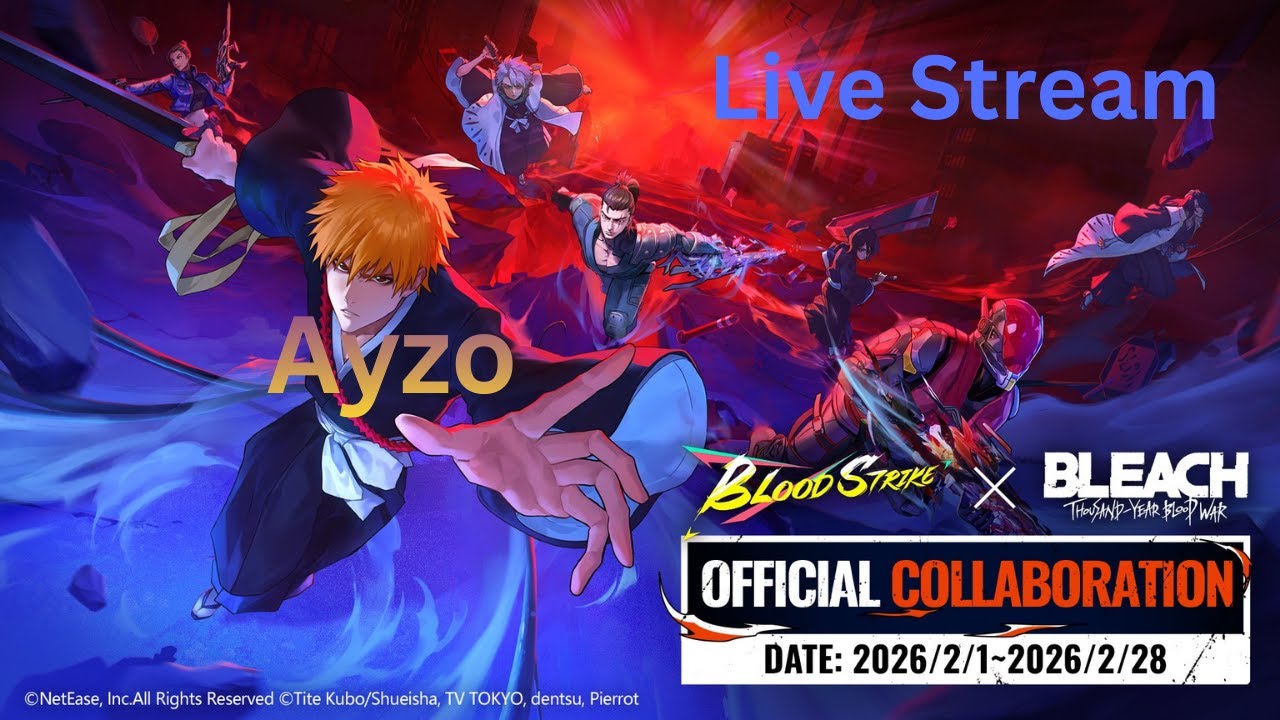 🔴LIVE | Bleach is HERE ! #bloodstrike