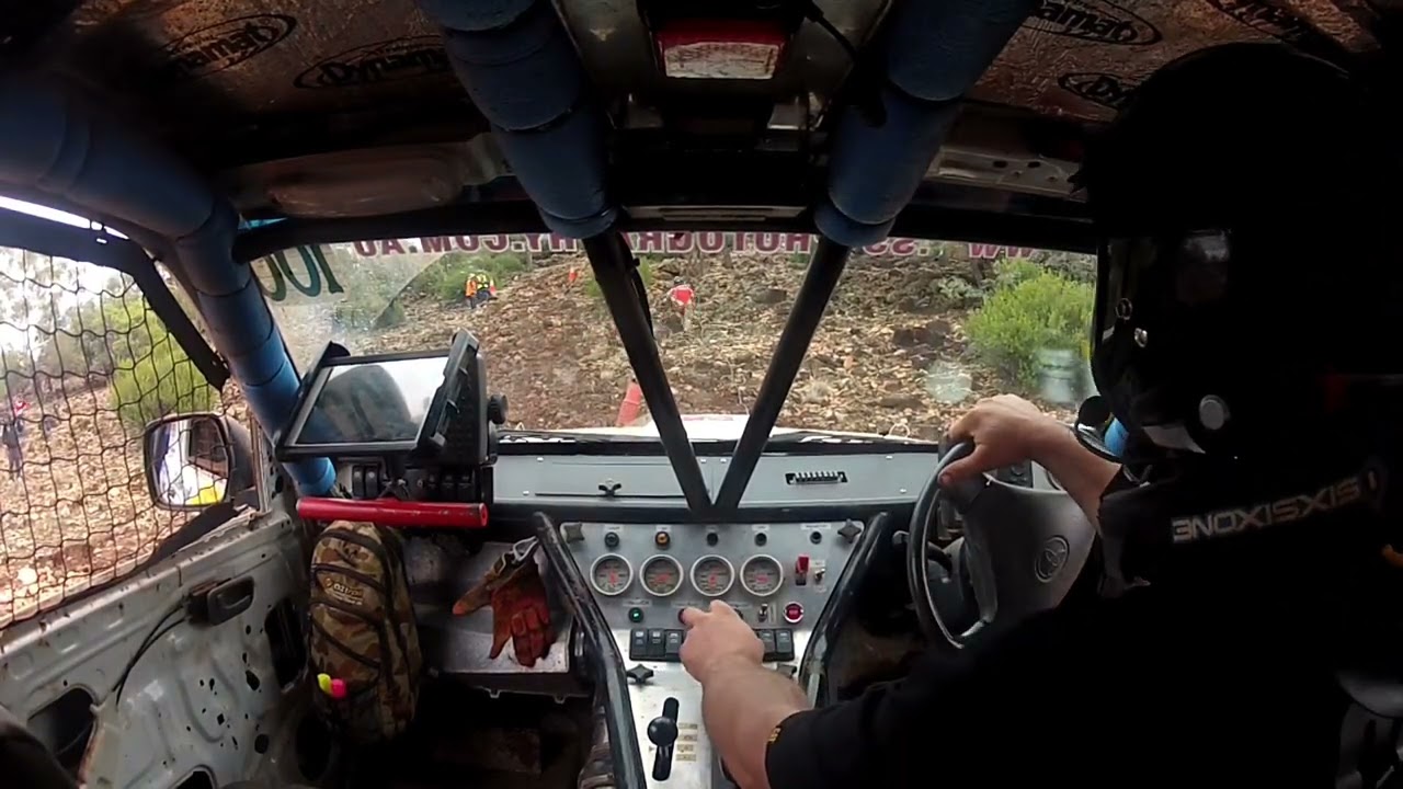 Cliffhanger 4wd Event - V8 Toyota Incab Footage. #offroadchallenge
