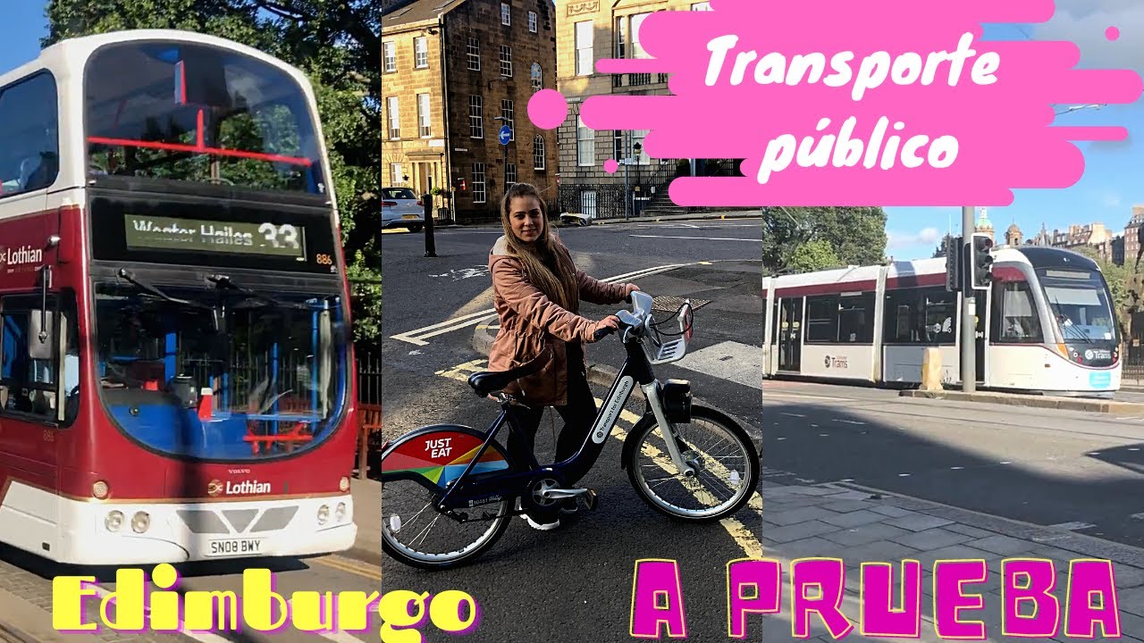 Así es el TRANSPORTE PÚBLICO en EDIMBURGO | Reino Unido | Aranza Mendizabal #UK #Lothianbus #trams