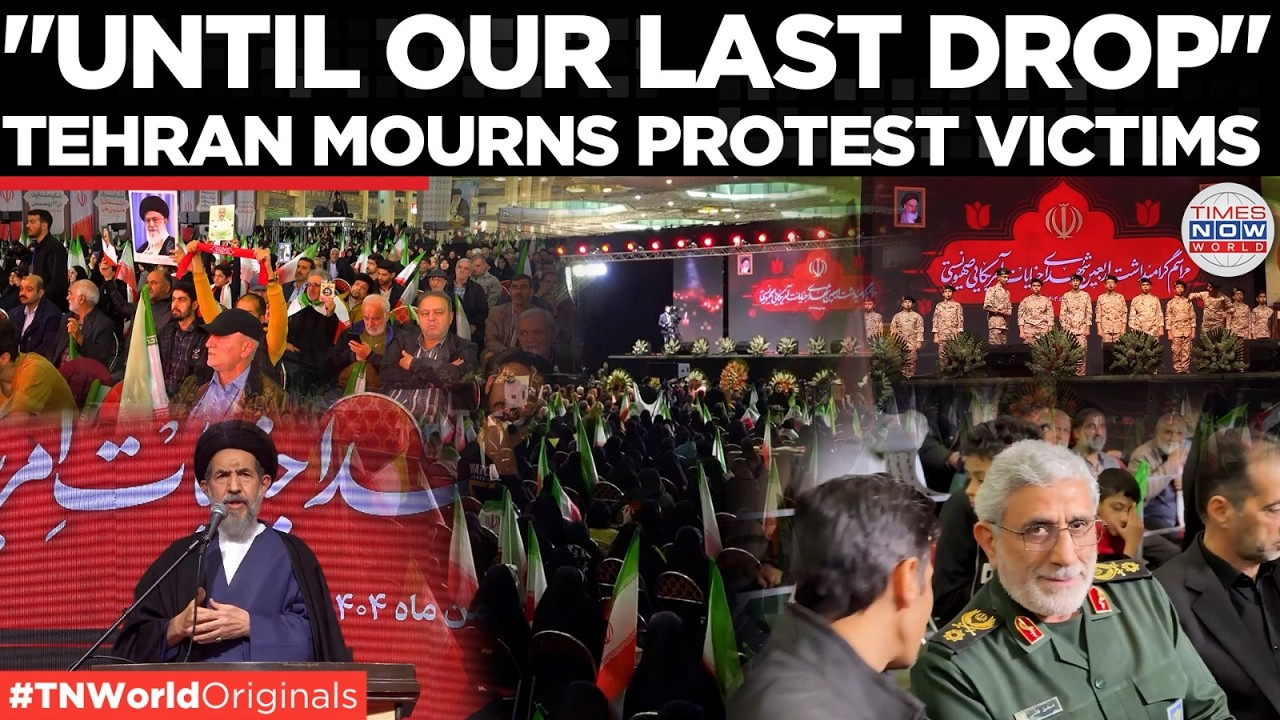 TEHRAN MOURNS: Iran Blames 