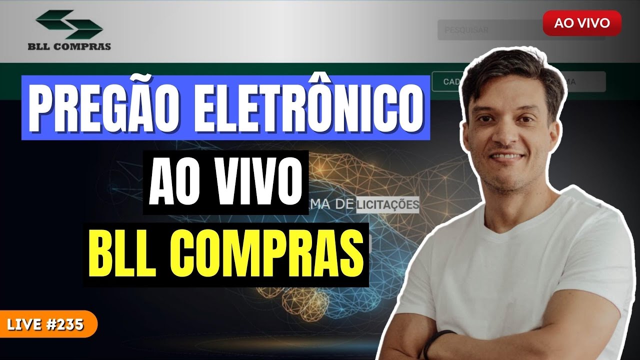 FASE DE LANCES NA BOLSA DE LICITAÇÕES DO BRASIL (BLL COMPRAS) | Live #235