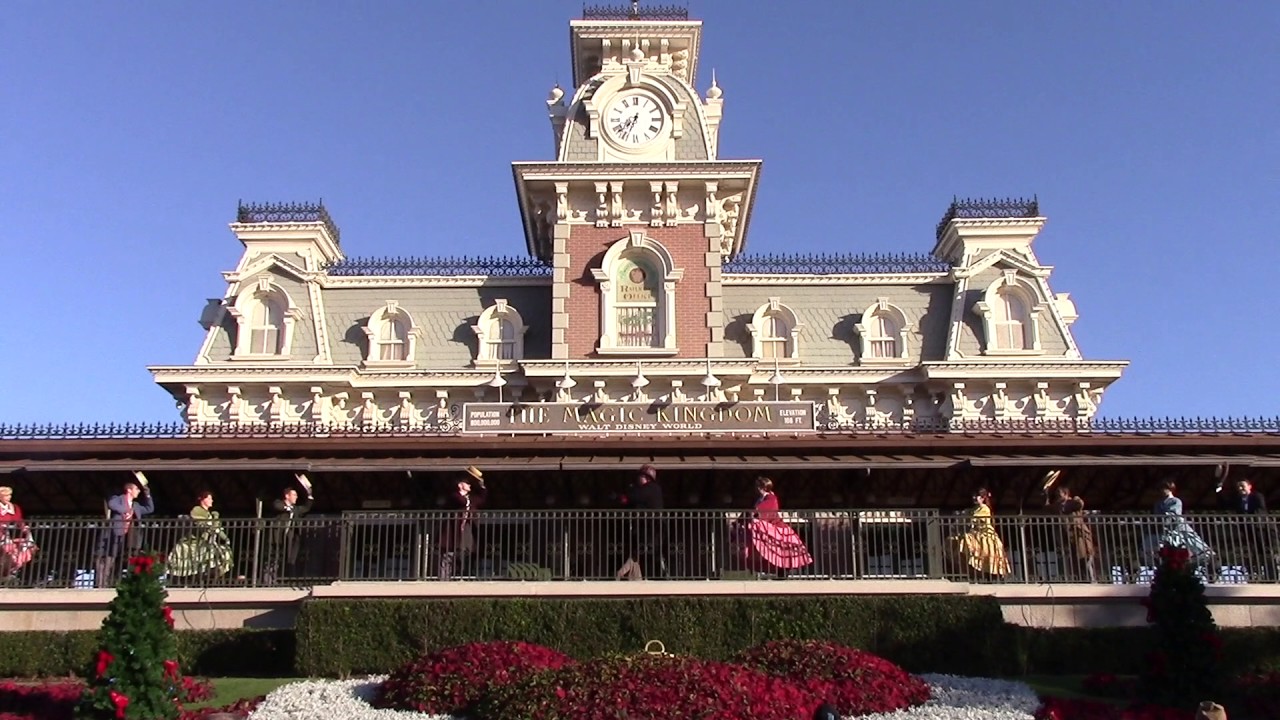 The Last Ever Magic Kingdom Welcome Show from the Train Station - Walt Disney World