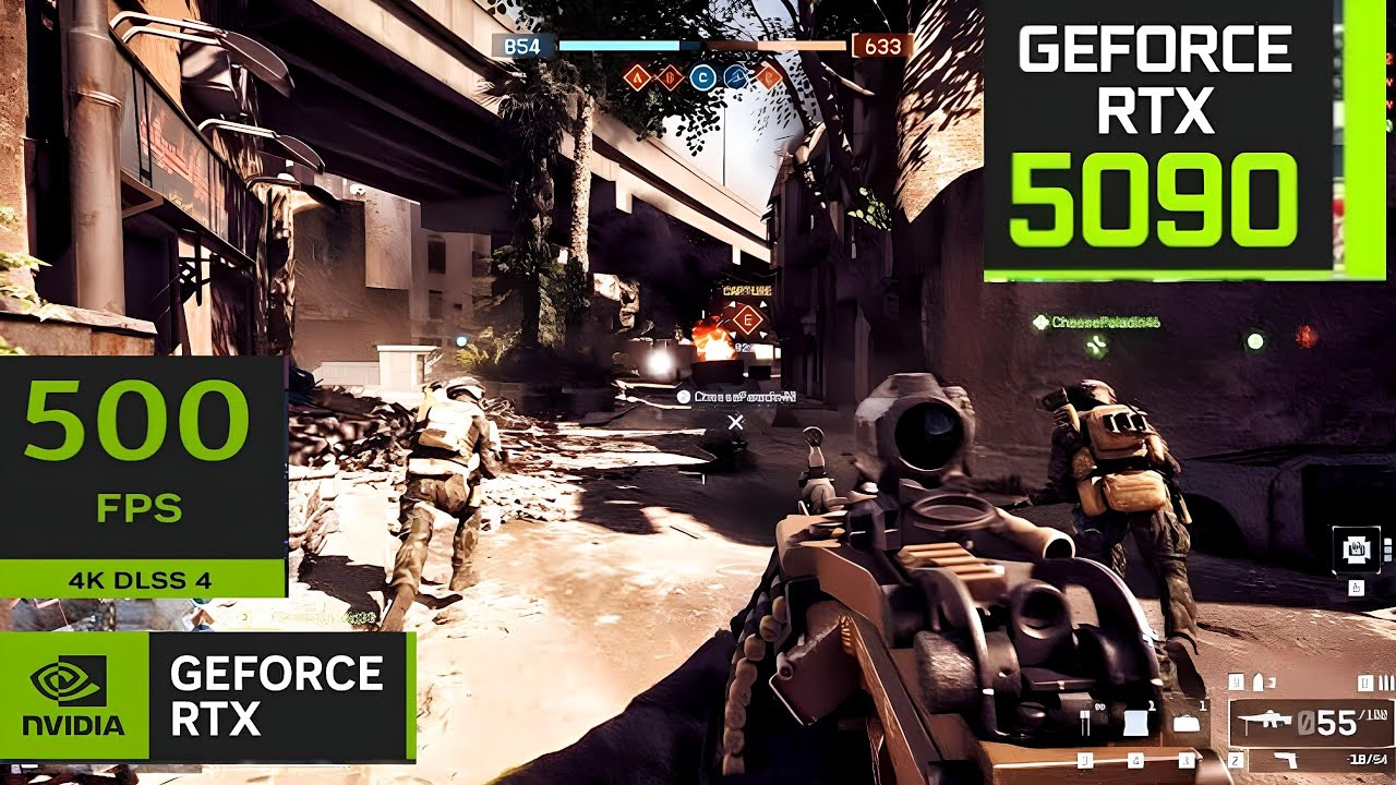 Battlefield 6 Max Graphics RTX 5090 Ray Tracing Test
