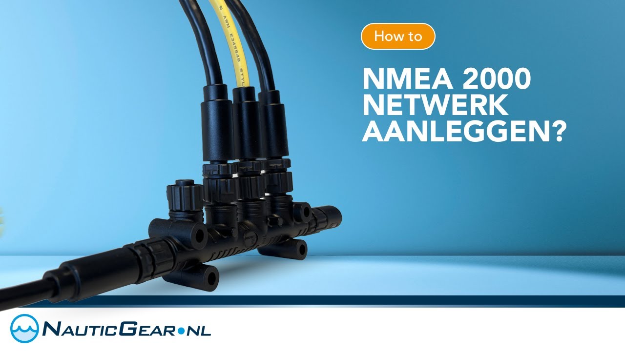 NMEA 2000 netwerk aanleggen? Dat doe je zo!