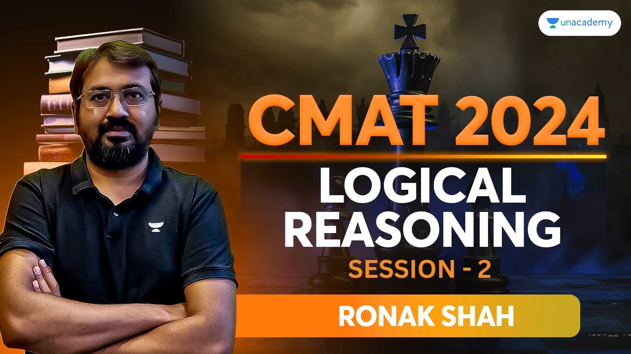CMAT 2024 | Logical Reasoning - Session 02 | Ronak Shah #cmat2024 #ronakshah