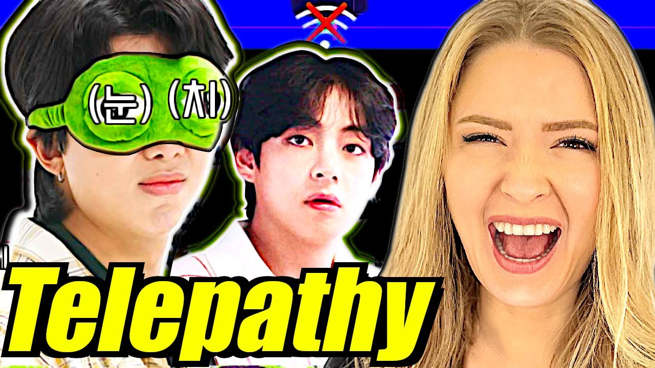 Americans React To BTS TELEPATHY CHALLENGE (Run BTS 2022 Special Episodes)