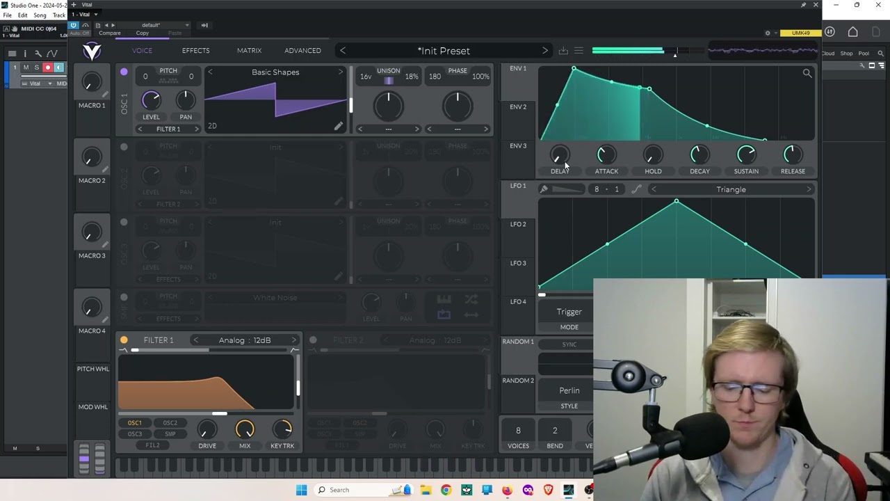 Sound Design in Vital Part 4 - Unison Detune