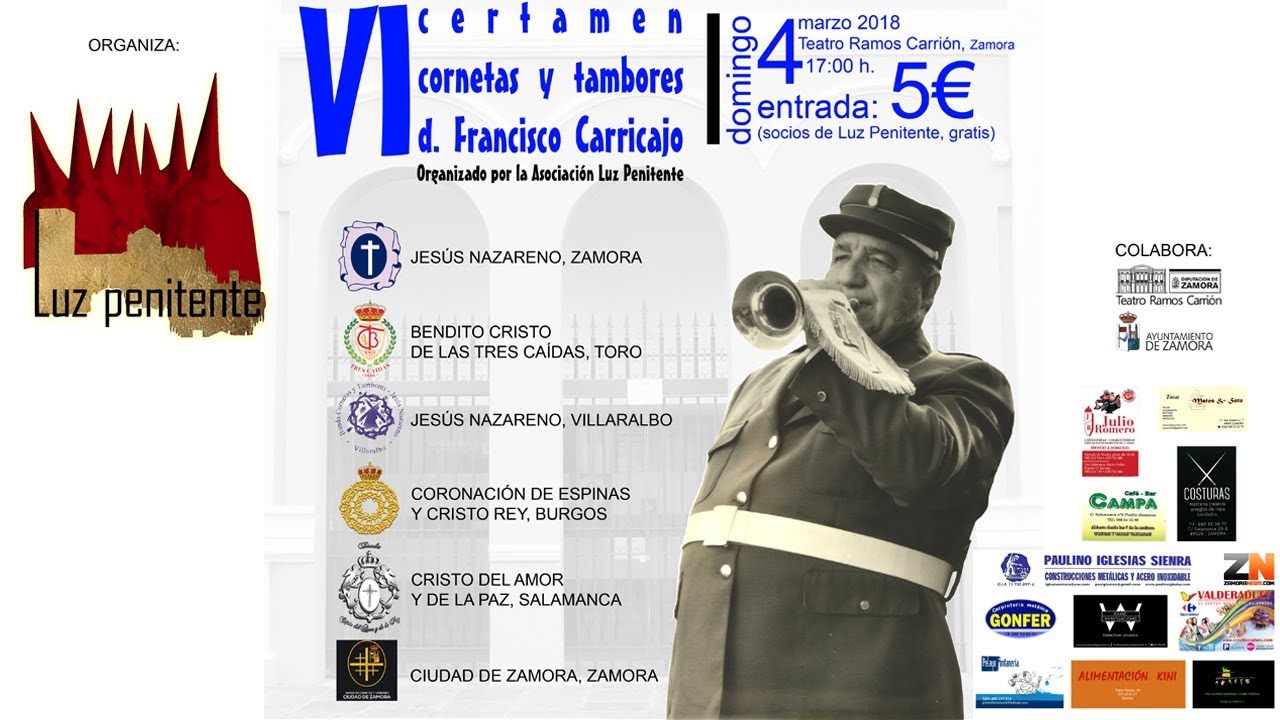 VI Certamen Cornetas y Tambores Francisco Carricajo (Asoc. Luz Penitente)