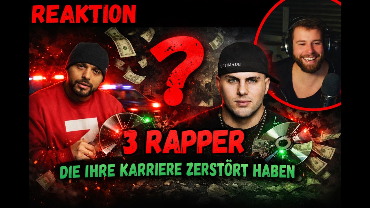 3 Rapper die Ihre Karriere zerstört haben REAKTION